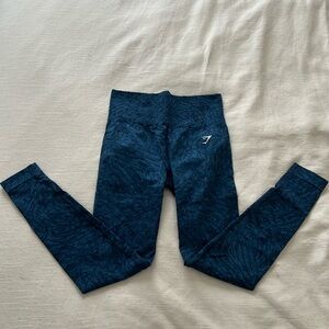 Adapt Animal Seamless Leggings | Gymshark | Navy | Small